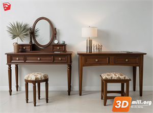 Dressing Table Skp Files 
